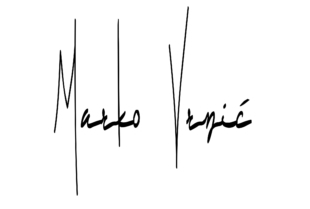 Marko Vrzić Signature